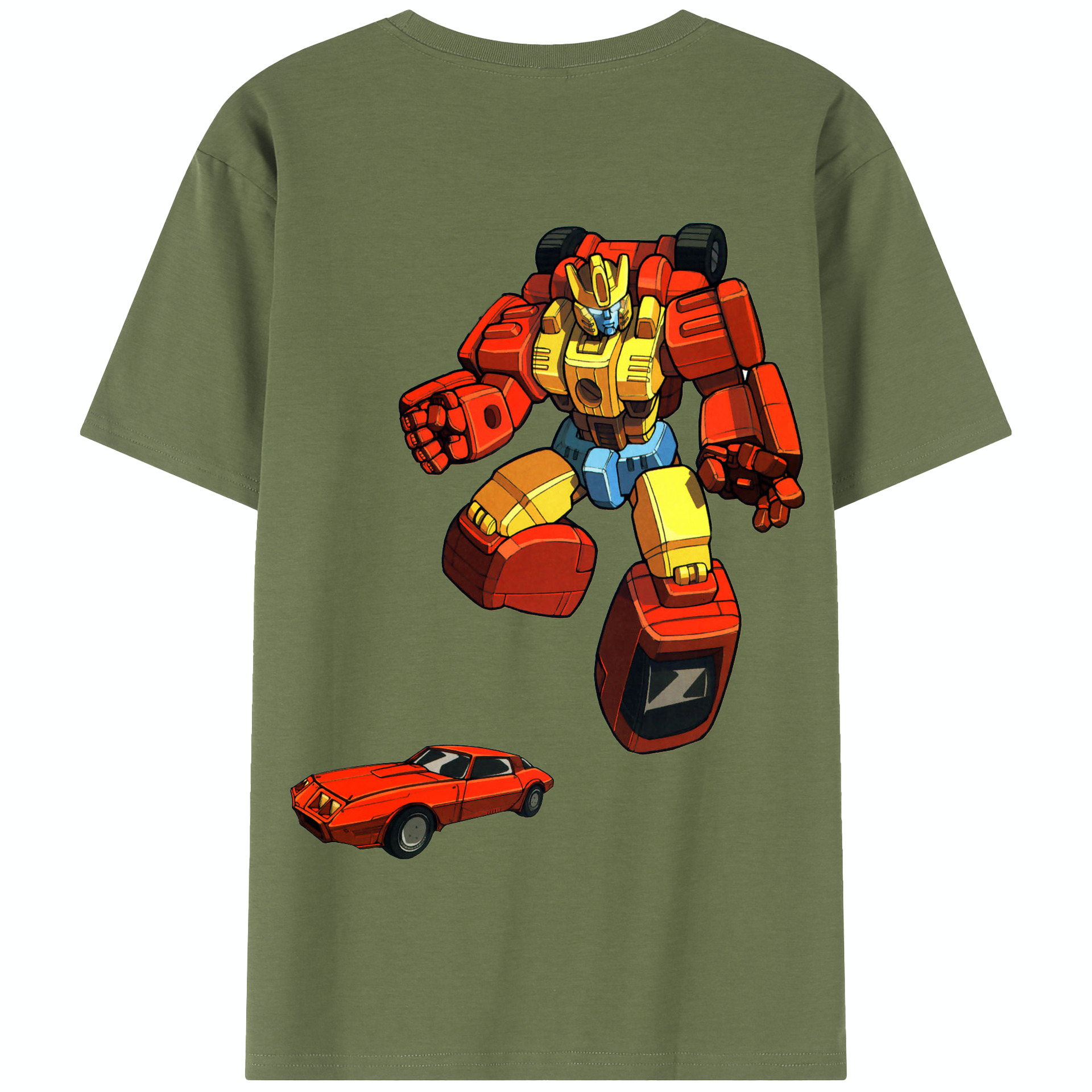 （画像用）  綿100％半袖Tシャツ（背面プリント）